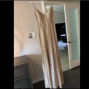 Hailey Paige Gold Dress - Brand New w/ Tags